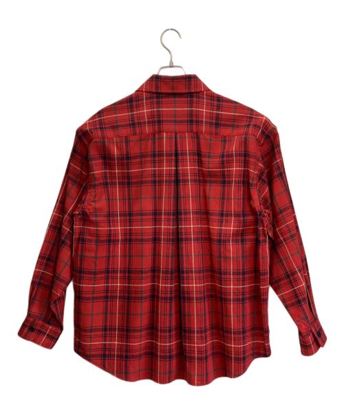 Traditional Weatherwear（トラディショナルウェザーウェア）Traditional Weatherwear (トラディショナルウェザーウェア) SHIRT 001 ローズレッドモダン サイズ:Lの古着・服飾アイテム