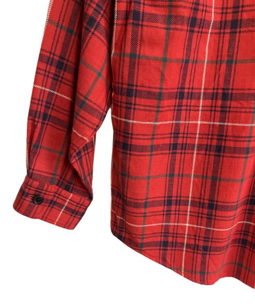 Traditional Weatherwear（トラディショナルウェザーウェア）Traditional Weatherwear (トラディショナルウェザーウェア) SHIRT 001 ローズレッドモダン サイズ:Lの古着・服飾アイテム