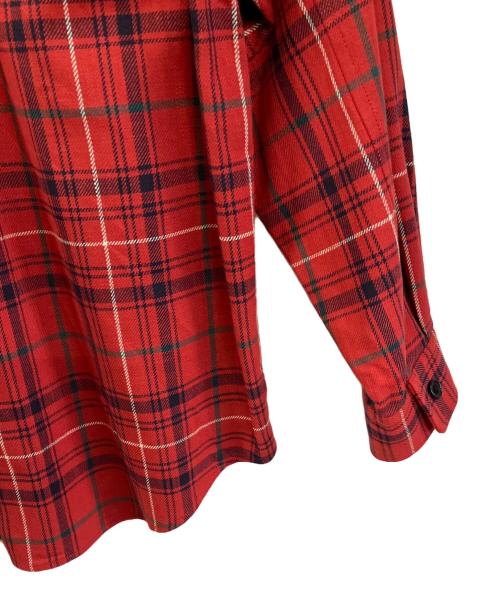 Traditional Weatherwear（トラディショナルウェザーウェア）Traditional Weatherwear (トラディショナルウェザーウェア) SHIRT 001 ローズレッドモダン サイズ:Lの古着・服飾アイテム