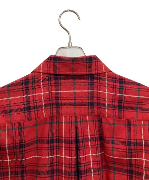 Traditional Weatherwear（トラディショナルウェザーウェア）Traditional Weatherwear (トラディショナルウェザーウェア) SHIRT 001 ローズレッドモダン サイズ:Lの古着・服飾アイテム