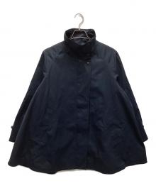 BABYLONE（バビロン）の古着「スタンドカラーコート」｜ネイビー