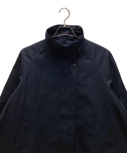 BABYLONE（バビロン）BABYLONE (バビロン) スタンドカラーコート ネイビー サイズ:Fの古着・服飾アイテム