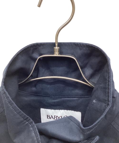 BABYLONE（バビロン）BABYLONE (バビロン) スタンドカラーコート ネイビー サイズ:Fの古着・服飾アイテム