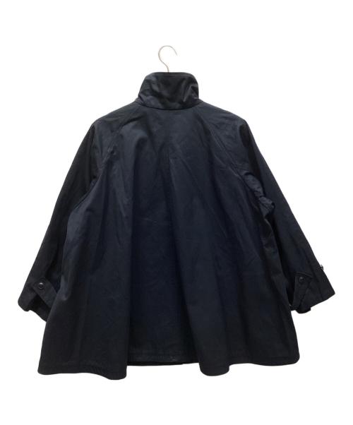 BABYLONE（バビロン）BABYLONE (バビロン) スタンドカラーコート ネイビー サイズ:Fの古着・服飾アイテム