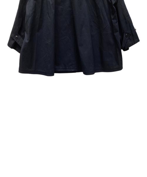 BABYLONE（バビロン）BABYLONE (バビロン) スタンドカラーコート ネイビー サイズ:Fの古着・服飾アイテム