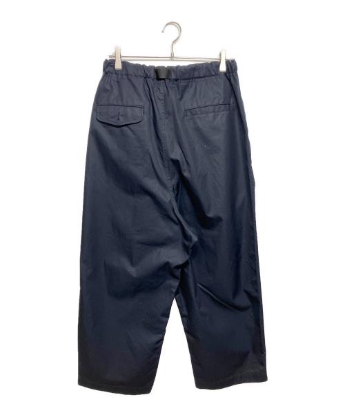 COMME des GARCONS HOMME（コムデギャルソン オム）COMME des GARCONS HOMME (コムデギャルソン オム) Cotton ester gabardine pants ネイビー サイズ:SIZESの古着・服飾アイテム