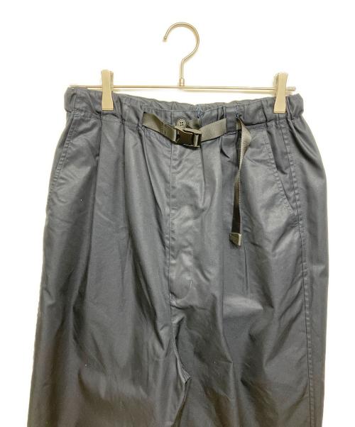 COMME des GARCONS HOMME（コムデギャルソン オム）COMME des GARCONS HOMME (コムデギャルソン オム) Cotton ester gabardine pants ネイビー サイズ:SIZESの古着・服飾アイテム