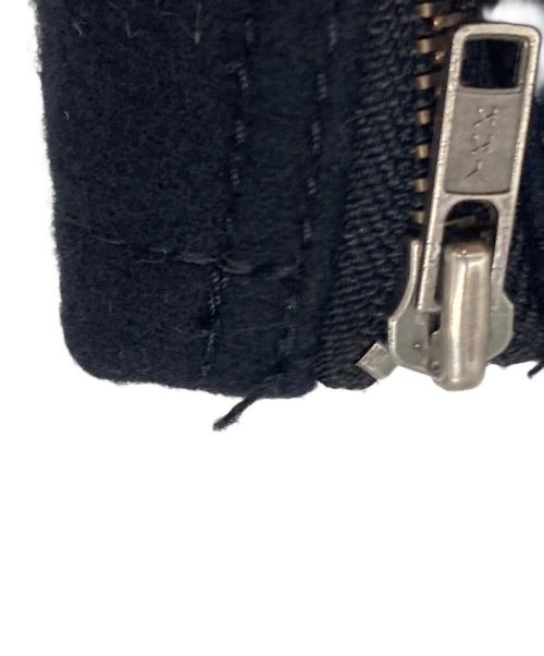 COMME des GARCONS HOMME（コムデギャルソン オム）COMME des GARCONS HOMME (コムデギャルソン オム) ウールジップジャケット ブラック サイズ:Mの古着・服飾アイテム