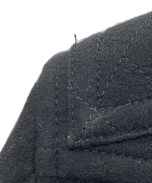 COMME des GARCONS HOMME（コムデギャルソン オム）COMME des GARCONS HOMME (コムデギャルソン オム) ウールジップジャケット ブラック サイズ:Mの古着・服飾アイテム