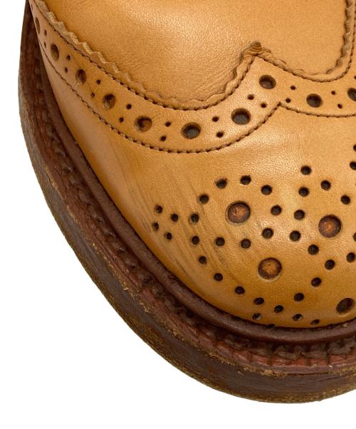 Tricker's（トリッカーズ）Tricker's (トリッカーズ) モールトン カントリー レザー ブーツ キャメル サイズ:8の古着・服飾アイテム
