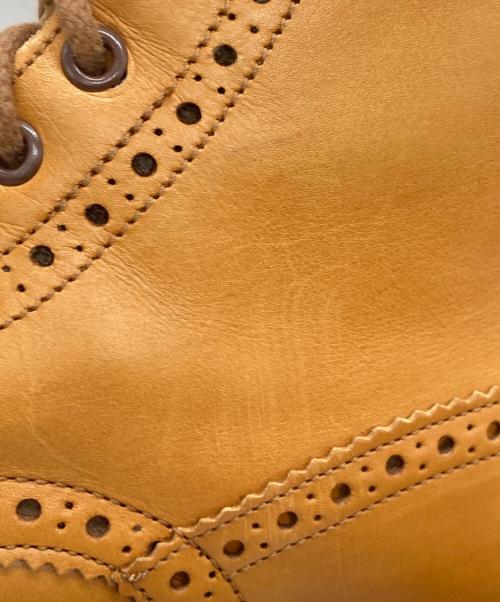 Tricker's（トリッカーズ）Tricker's (トリッカーズ) モールトン カントリー レザー ブーツ キャメル サイズ:8の古着・服飾アイテム