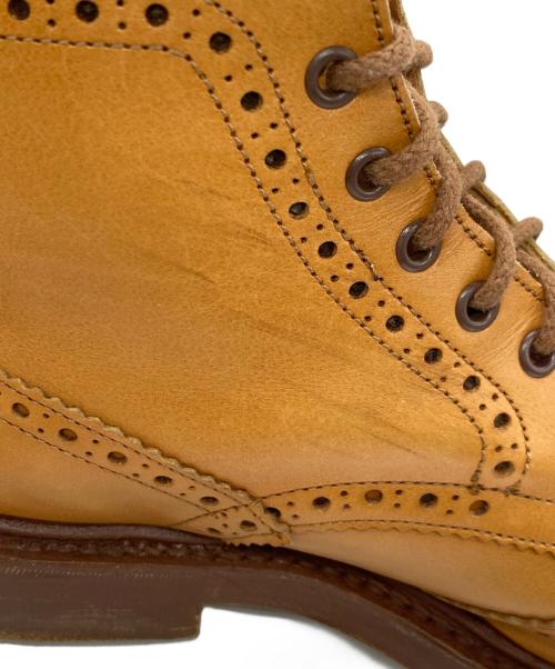 Tricker's（トリッカーズ）Tricker's (トリッカーズ) モールトン カントリー レザー ブーツ キャメル サイズ:8の古着・服飾アイテム