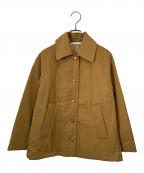 BEAUTY&YOUTHビューティーアンドユース）の古着「ナイロン パデッド ショートコート」｜ベージュ