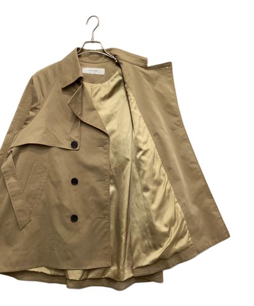 JOURNAL STANDARD（ジャーナルスタンダード）JOURNAL STANDARD (ジャーナルスタンダード) ミドルレングスラフトレンチコート ベージュ サイズ:36の古着・服飾アイテム
