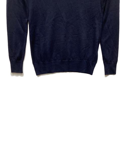 JOHN SMEDLEY（ジョンスメドレー）JOHN SMEDLEY (ジョンスメドレー) ウールニット ネイビー サイズ:Mの古着・服飾アイテム