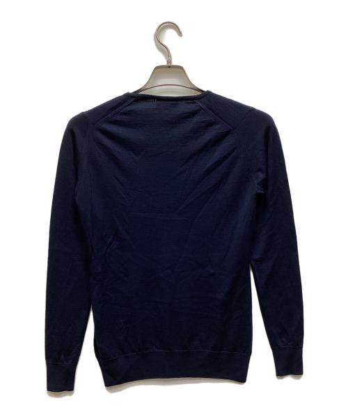 JOHN SMEDLEY（ジョンスメドレー）JOHN SMEDLEY (ジョンスメドレー) ウールニット ネイビー サイズ:Mの古着・服飾アイテム