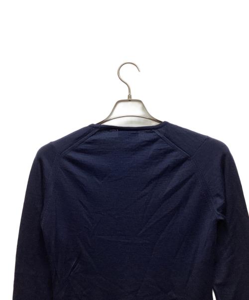 JOHN SMEDLEY（ジョンスメドレー）JOHN SMEDLEY (ジョンスメドレー) ウールニット ネイビー サイズ:Mの古着・服飾アイテム