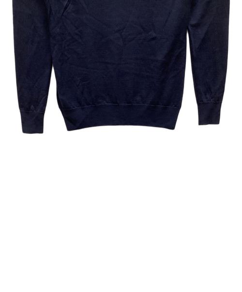 JOHN SMEDLEY（ジョンスメドレー）JOHN SMEDLEY (ジョンスメドレー) ウールニット ネイビー サイズ:Mの古着・服飾アイテム