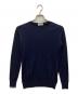 JOHN SMEDLEY（ジョンスメドレー）の古着「ウールニット」｜ネイビー