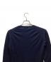 中古・古着 JOHN SMEDLEY (ジョンスメドレー) ウールニット ネイビー サイズ:M：4000円