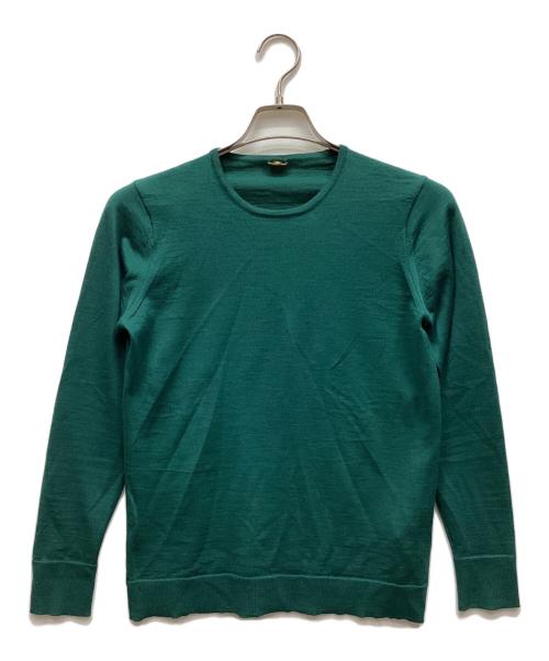 MUSE de Deuxieme Classe（ミューズ ドゥーズィエム クラス）MUSE de Deuxieme Classe (ミューズ ドゥーズィエム クラス) FF30 クルーネック プルオーバー グリーン サイズ:38の古着・服飾アイテム