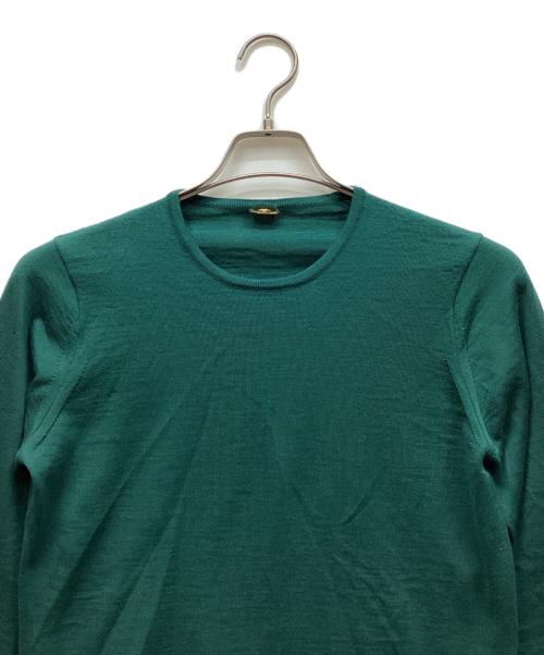 MUSE de Deuxieme Classe（ミューズ ドゥーズィエム クラス）MUSE de Deuxieme Classe (ミューズ ドゥーズィエム クラス) FF30 クルーネック プルオーバー グリーン サイズ:38の古着・服飾アイテム