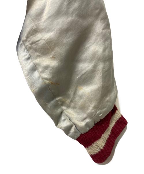 VINTAGE（ヴィンテージ）VINTAGE (ヴィンテージ) スーベニアジャケット パープル×グレー サイズ:不明の古着・服飾アイテム