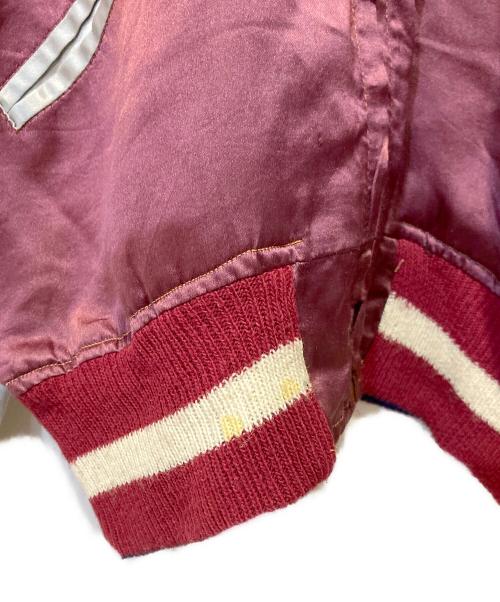 VINTAGE（ヴィンテージ）VINTAGE (ヴィンテージ) スーベニアジャケット パープル×グレー サイズ:不明の古着・服飾アイテム