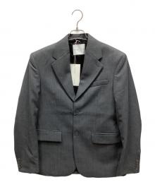H&M ATELIER（エイチアンドエム アトリエ）の古着「ウールブレンド シングルブレストジャケット」｜グレー