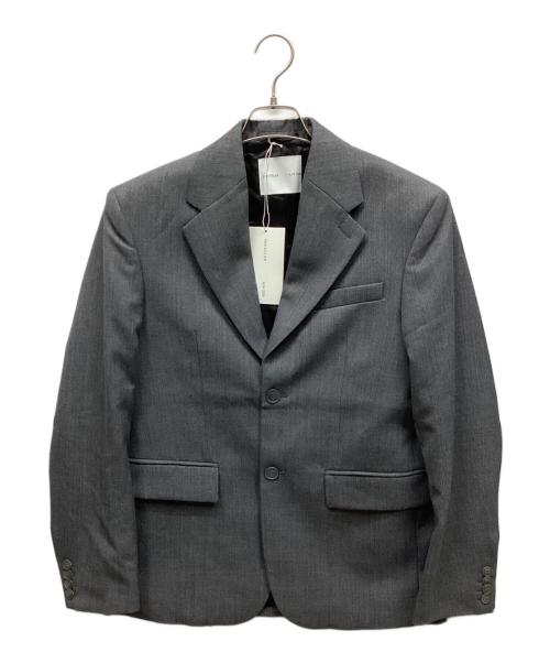 H&M ATELIER（エイチアンドエム アトリエ）H&M ATELIER (エイチアンドエム アトリエ) ウールブレンド シングルブレストジャケット グレー サイズ:44Sの古着・服飾アイテム