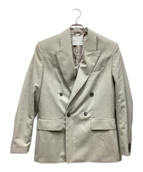 H&M ATELIER（エイチアンドエム アトリエ）H&M ATELIER (エイチアンドエム アトリエ) ウールブレンドダブルブレストジャケット ライトグレー サイズ:42Sの古着・服飾アイテム