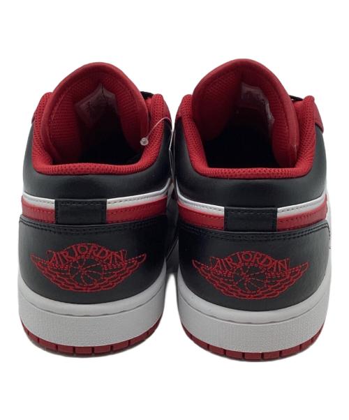 NIKE（ナイキ）NIKE (ナイキ) AIR JORDAN 1 LOW レッド×ホワイト サイズ:26 未使用品の古着・服飾アイテム