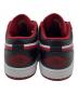 中古・古着 NIKE (ナイキ) AIR JORDAN 1 LOW レッド×ホワイト サイズ:26 未使用品：9000円