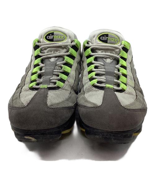 NIKE（ナイキ）NIKE (ナイキ) AIR VAPORMAX 95 グレー×グリーン サイズ:26.5の古着・服飾アイテム