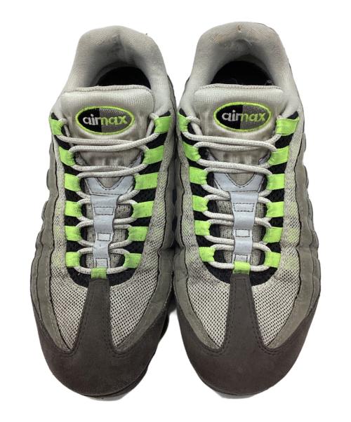 NIKE（ナイキ）NIKE (ナイキ) AIR VAPORMAX 95 グレー×グリーン サイズ:26.5の古着・服飾アイテム