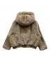 ZARA (ザラ) ボアパーカー ベージュ サイズ:34：4000円