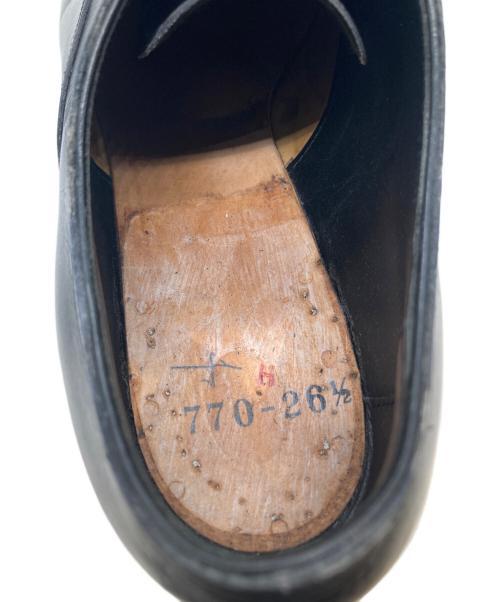 RENDO（レンド）RENDO (レンド) ビジネスシューズ ブラック サイズ:８1/2の古着・服飾アイテム