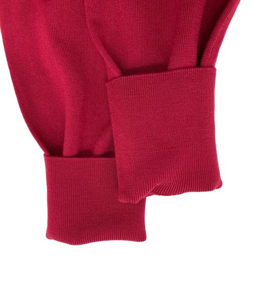 ANAYI（アナイ）ANAYI (アナイ) メリノウールショルダースリットワンピース レッド サイズ:38 未使用品の古着・服飾アイテム