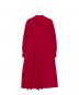 ANAYI (アナイ) メリノウールショルダースリットワンピース レッド サイズ:38 未使用品：10000円