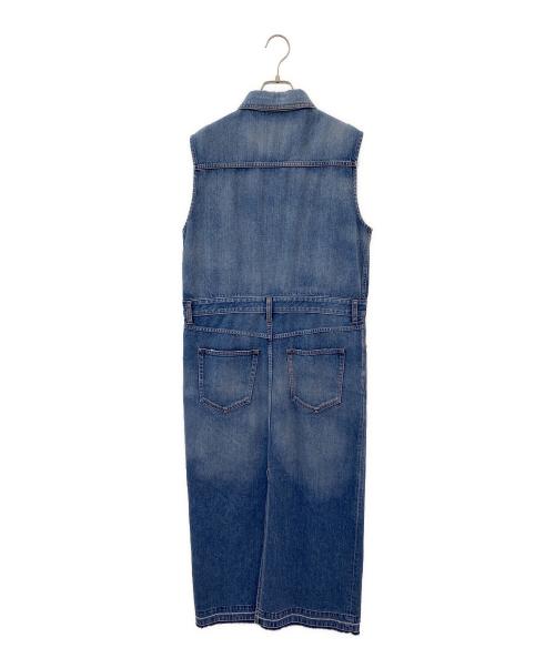Whim Gazette（ウィムガゼット）Whim Gazette (ウィムガゼット) DENIMワンピース ブルー サイズ:Fの古着・服飾アイテム