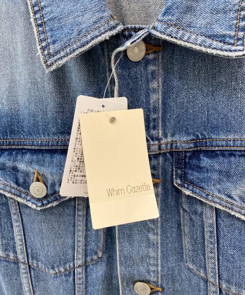 Whim Gazette（ウィムガゼット）Whim Gazette (ウィムガゼット) DENIMワンピース ブルー サイズ:Fの古着・服飾アイテム