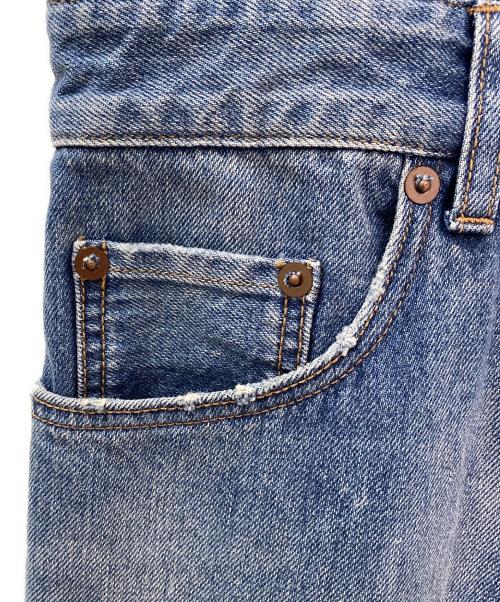 Whim Gazette（ウィムガゼット）Whim Gazette (ウィムガゼット) DENIMワンピース ブルー サイズ:Fの古着・服飾アイテム