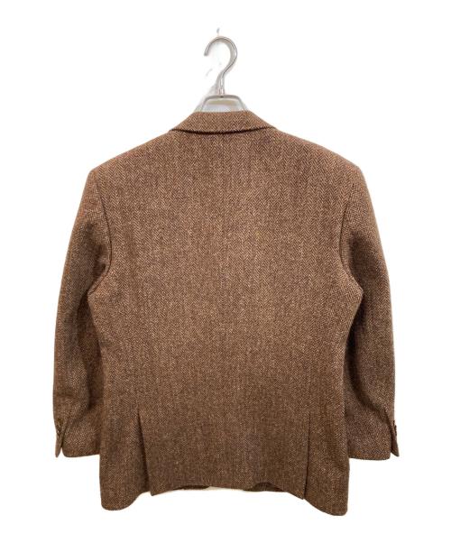 DANIEL CREMIEUX（ダニエルクレミュー）DANIEL CREMIEUX (ダニエルクレミュー) Harris Tweed (ハリスツイード) ウールツイードジャケット ブラウン サイズ:48の古着・服飾アイテム