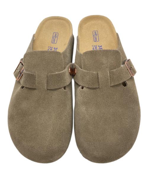 BIRKENSTOCK（ビルケンシュトック）BIRKENSTOCK (ビルケンシュトック) BOSTON BS ブラウン サイズ:24.5cmの古着・服飾アイテム