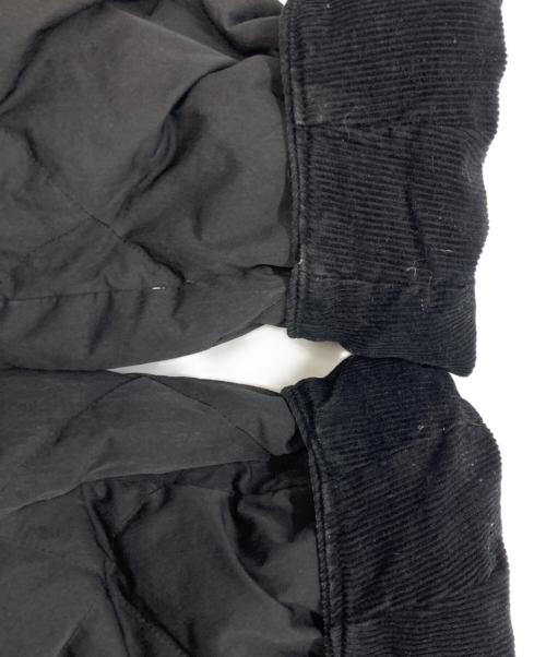 RED CHOP WORKS（レッドチョップワークス）RED CHOP WORKS (レッドチョップワークス) キルティングダウンコート ブラック サイズ:38の古着・服飾アイテム