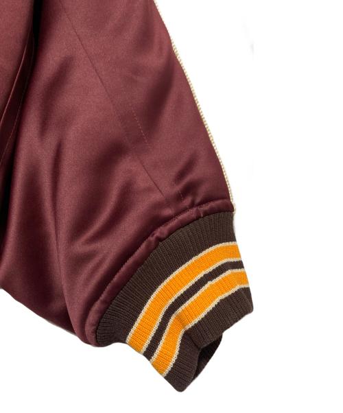 Maison MIHARA YASUHIRO（メゾン ミハラ ヤスヒロ）Maison MIHARA YASUHIRO (メゾン ミハラ ヤスヒロ) HUGE STADIUM JACKET ボルドー サイズ:48の古着・服飾アイテム