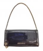 JIMMY CHOOジミーチュウ）の古着「チェーンウォレットバッグ」｜ブラック