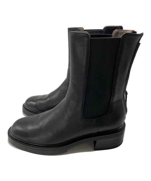 Le Talon（ル タロン）Le Talon (ル タロン) レザーモールドチェルシーショートブーツ ブラック サイズ:SIZE LLの古着・服飾アイテム