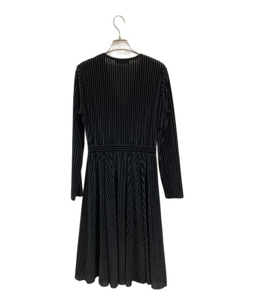MAX&Co.（マックスアンドコー）MAX&Co. (マックスアンドコー) カシュクールワンピース ブラック サイズ:Ｍの古着・服飾アイテム