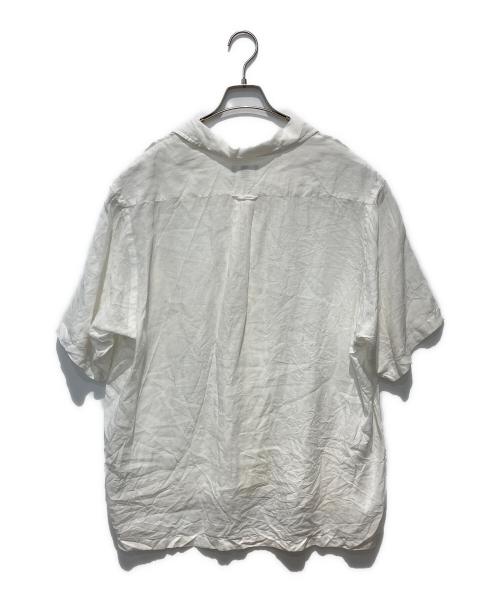 HERILL（ヘリル）HERILL (ヘリル) リネンラミーオープンカラーシャツ ホワイト サイズ:1の古着・服飾アイテム